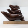 (4) Handmade Wooden Sea Lions - 7