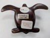 (3) Handmade Wooden Sea Turtle Figurines - 10