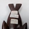 (3) Handmade Wooden Sea Lion Figurines - 10