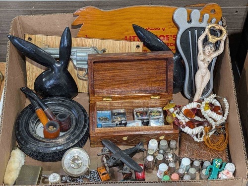 Thimbles, Pipe, & Other Collectibles