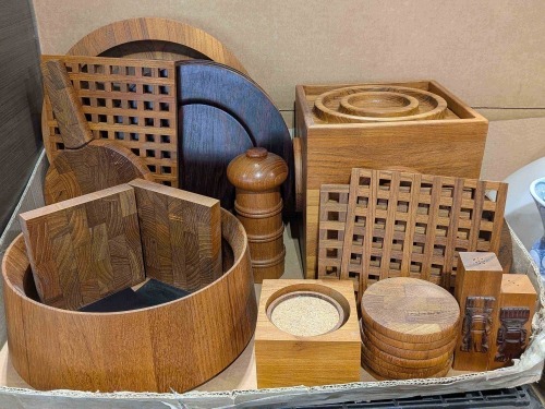 Trivets, Plates, Coasters, Ice Bucket, & More