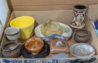 Ceramic Bowls, Carnival Glass, & More