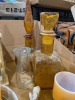 Decanters, Mugs, Stone Animal Figurines, Clocks, & More - 9