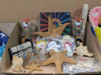 Vintage Drinking Glasses, Seashells, & More