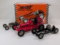 Real McCoy Model Car & (2) Model Car Chassis