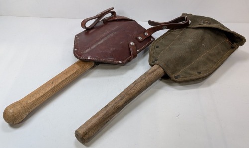 (2) Folding Shovel