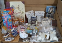 Vintage Drinking Glasses, Dog Figurines, Pez Machines, & Other Collectibles