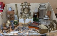 Candlesticks, Glass Bottles, Knives, & More