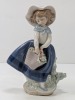 Lladro Flower Girl Figurine