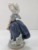 Lladro Flower Girl Figurine - 3