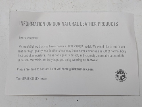 Birkenstocks