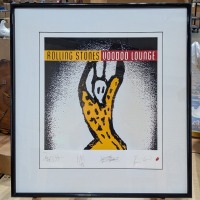 Rolling Stones VooDoo Lounge Lithograph