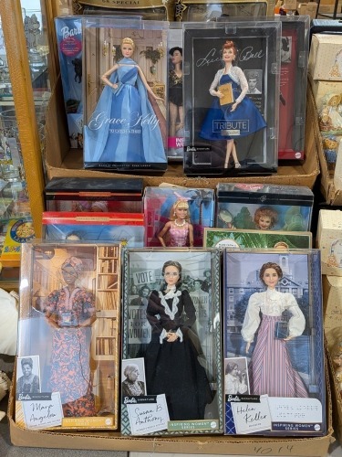 (2) Ctns Barbies
