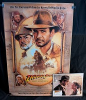 Raiders Lobby Card and The Last Crusade Poster