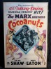 The Marx Brothers "The Cocoanuts" Poster