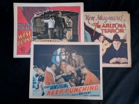 1927 "West Point" and 1939 "Keep Punching" Lobby Cards