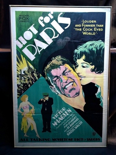 "Hot For Paris" One-Sheet Movie Poster