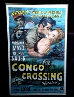 "Congo Crossing" (1956) Original One-Sheet Poster