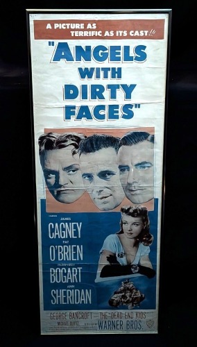 "Angels With Dirty Faces" 1948 Reissue Insert Poster