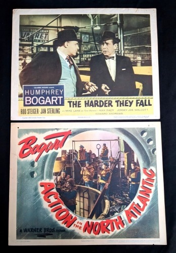 (2) Humphrey Bogart Lobby Cards