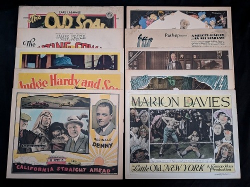 (10) Silent & Talking Lobby Cards