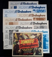 (8) "Zombies Of The Stratosphere" Lobby Cards (1952)