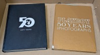 (2) Playboy 50 Years Books