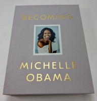 Autographed Becoming Michelle Obama Book