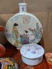 Japanese-Style Dolls, Vase, & More - 4