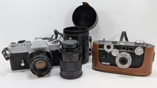 Aegus & Mamiya Camera & Vivitar Lens
