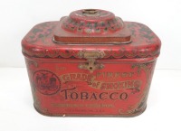 Antique Cameron & Cameron Co. Domed Humidor Tobacco Tin