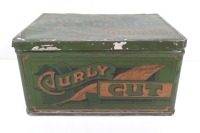Antique Virginia Creeper Curly Cut Smoking Tobacco Tin
