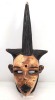 Carved Wooden Tribal-Style Mask