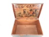 Antique Old Virginia Log Cabin Smoking Tobacco Box - 7