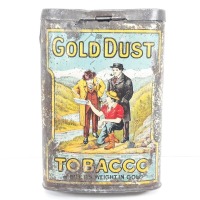 Antique Gold Dust Tobacco Tin