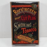 Vintage Buckingham Bright Cut Plug Smoking Tobacco
