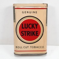 Lucky Strike Roll Cut Tobacco Tin