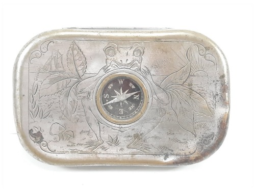 Antique P. Lorillard & Co. Rose Leaf Chewing Tobacco Tin
