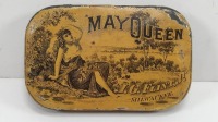 Antique May Queen Tobacco Tin