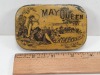 Antique May Queen Tobacco Tin - 2