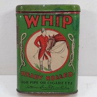 Antique Whip Ready Rolled Tobacco Tin