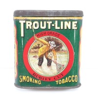 Vintage Tout-Line Smoking Tobacco Tin