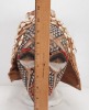 Shell/Beaded Tribal-Style Helmet Mask - 2