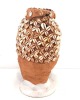 Shell/Beaded Tribal-Style Helmet Mask - 4