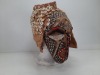 Shell/Beaded Tribal-Style Helmet Mask - 6