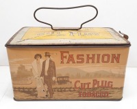 Antique Fashion Cut Plug Tobacco Tin