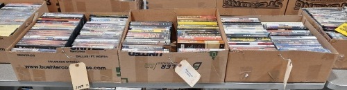 (3) Ctns of DVDs