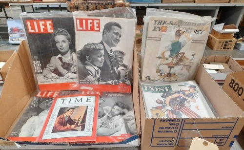 Life, Time & Post Magazines