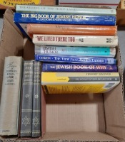 (4) Ctns of Jewish Themed Books