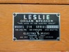 Colton Piano Organ & Leslie Model 21H Organ Speaker - 15